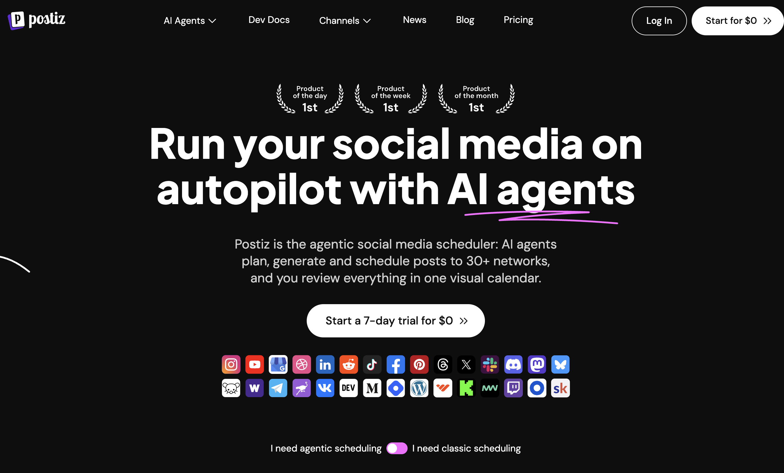 Postiz screenshot 1